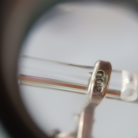 Vintage Entruscan Rare 5 Charm Bracelet 800 Silver Antique Blue Castlecore - Picture 12 of 12